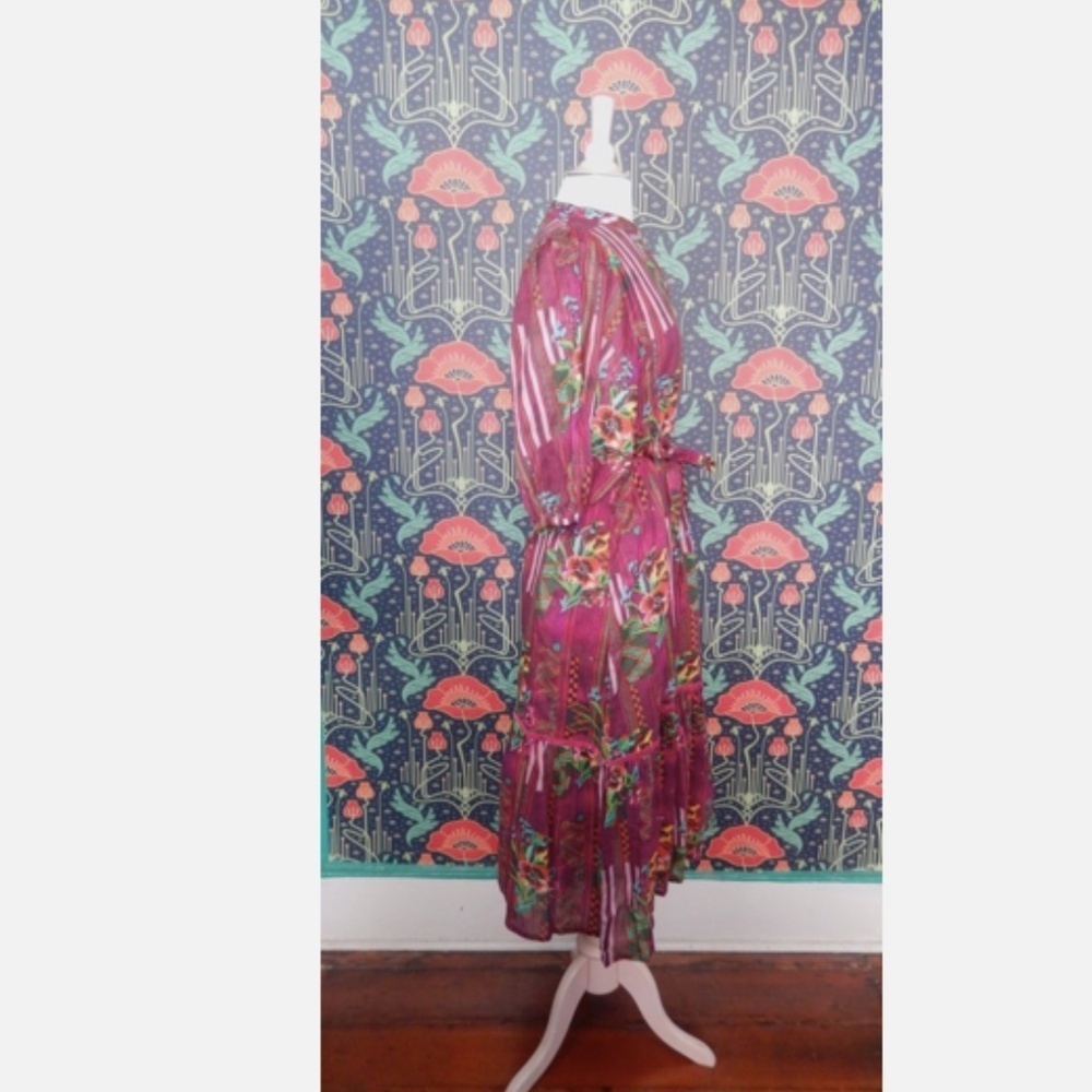 Ro's Garden Campeche Flirty Midi Dress Roberta Freymann - Picture 5 of 6